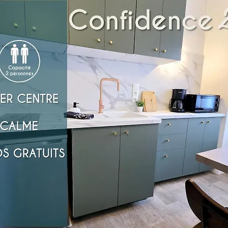 דירה Confidence - Hyper Centre Ville, Calme Sejouraixlesbains