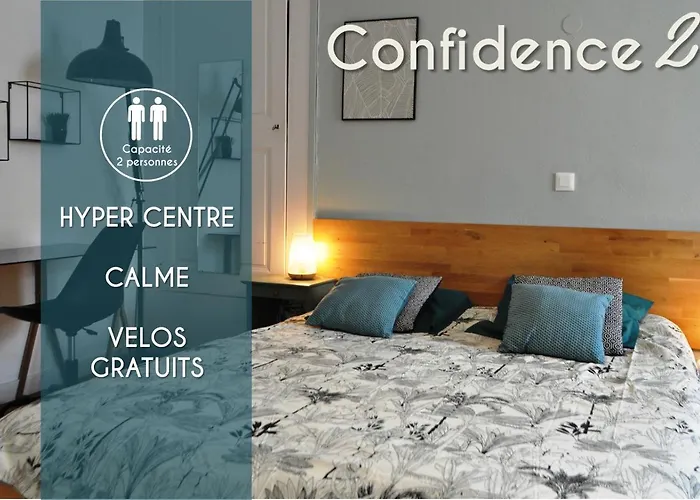 Confidence - Hyper Centre Ville, Calme 公寓 *