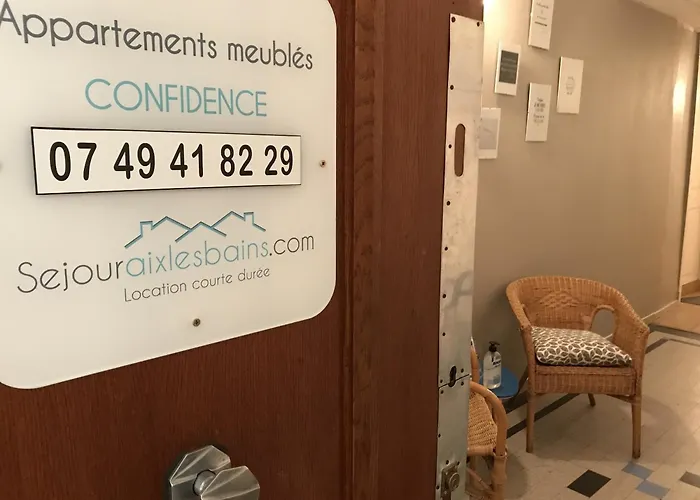 公寓 Confidence - Hyper Centre Ville, Calme 艾克斯莱班